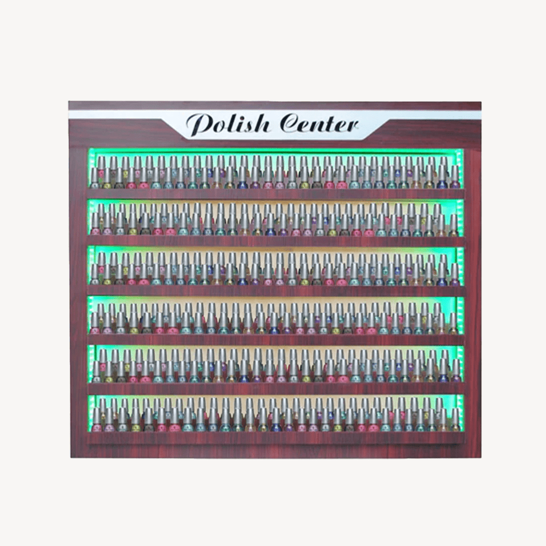 Mayakoba AVON I Nail Polish Rack With LED Lighting (Double Shelves) JAT-NPORK-6501