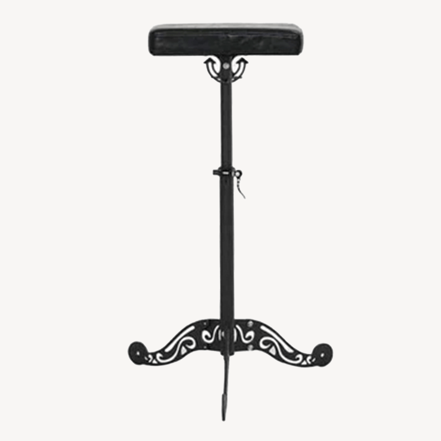 TatArtist Tattoo Armrest with Soft Adjustable Pad TA3709 FF-DPI-TTSTL-3709-BLK