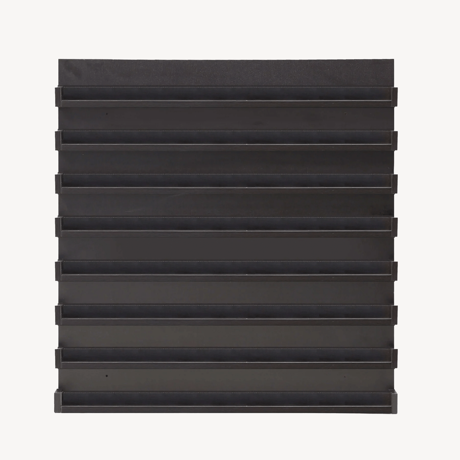 J&A USA J&A Nail Polish Rack (Single Wood Shelf)
