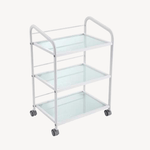 Beauty-Ace Beauty Salon Pedicure Trolley Cart FF-DPI-TRLY-6039-WHT