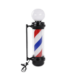 Berkeley LED Barber Pole with Lamp Red/White/Blue Strip DPI-BBP-021-RDWHBLU