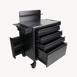 TatArtist Stainless Steel Black Tattoo Workstation TA4701 FF-DPI-TTCBN-4701-BLK