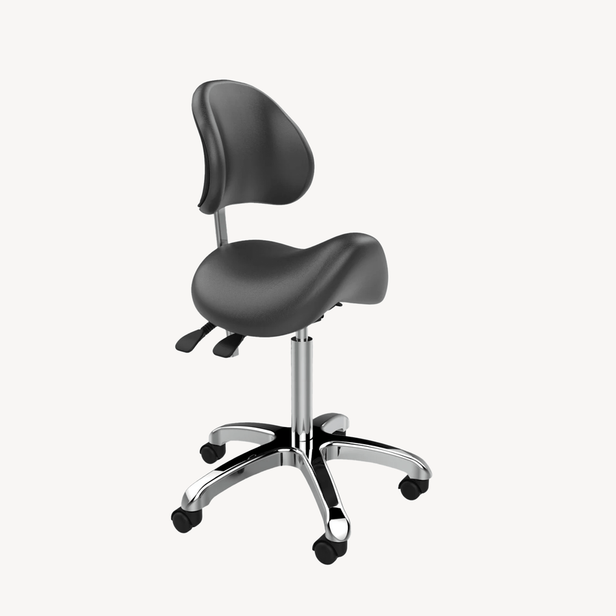 SilverFox Beautician and Salon Stool (1025A)