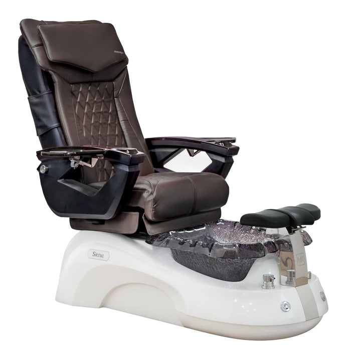 Mayakoba SIENA Shiatsulogic LX Pedicure Chair Coffee LX / Black and Gold Siena AYC-SPA-SIENA-LX1807-817NBLKGLD-18VCFE