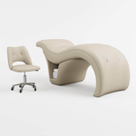 BeNoravo BENORAVO S-Shape Beauty Bed With Stool
