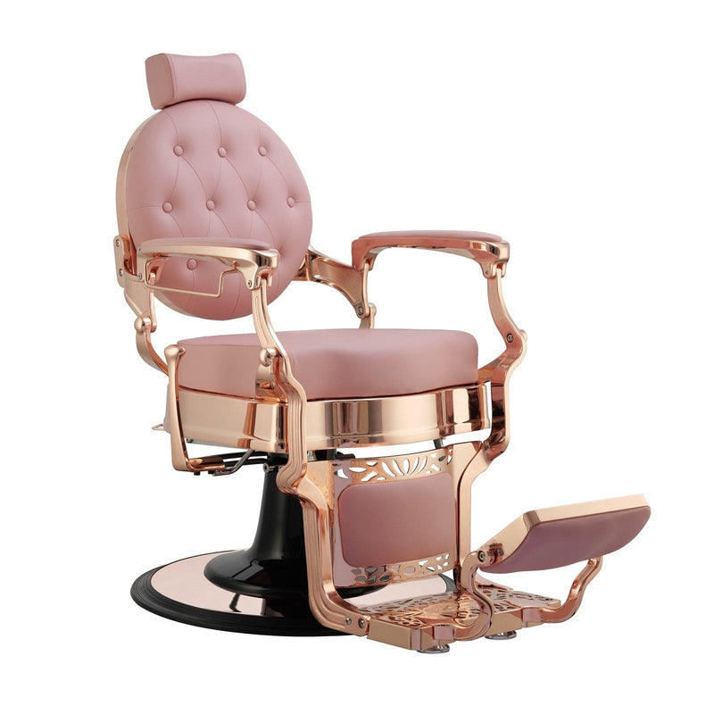Berkeley Truman Barber Chair Pink/Rose Gold HON-BBCHR-52024-PNKRSG
