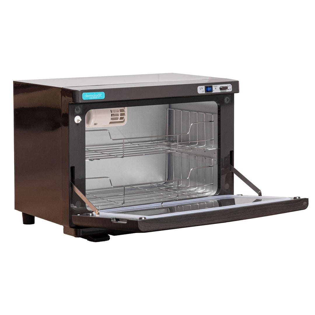 Dermalogic DERMALOGIC Wood Grain Towel Warmer with UV Sterilizer 20L KDA-TWAPP-20-A