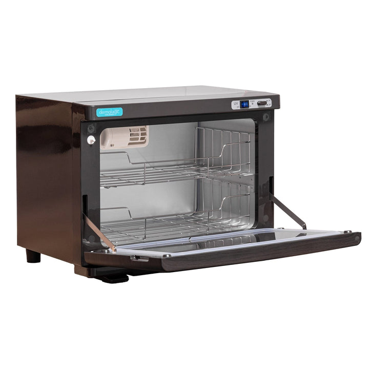 Dermalogic DERMALOGIC Wood Grain Towel Warmer with UV Sterilizer 20L KDA-TWAPP-20-A