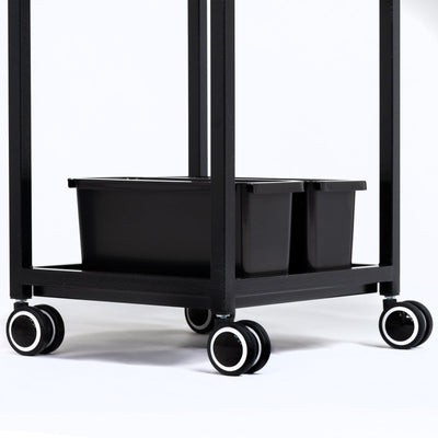 Berkeley Glider Pro Metal Trolley with 2 Magnetic Bowls KIN-TRLY-201