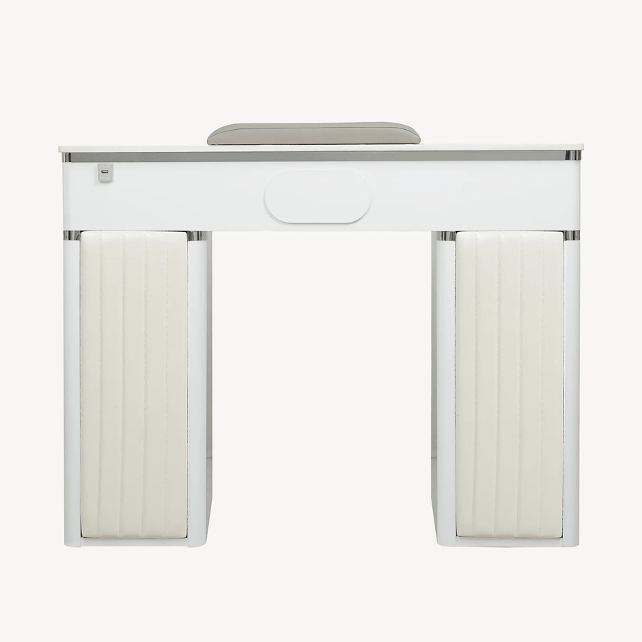 LUX SPA LUX 450 Single Manicure Nail Table Marble ( No Vacuum )