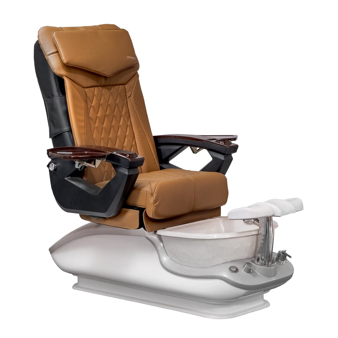 Mayakoba iGLOW LX Pedicure Chair Cappuccino LX / White SPA-TFM-iGLOW-WHTWHT-18VCPO