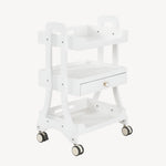 Beauty-Ace Beauty Salon Rolling Trolley ML004 with one Drawer FF-DPI-TRLY-ML004-WHT