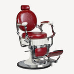 Berkeley Franklin Barber Chair Crimson YAL-BBCHR-62088-CMN