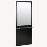 Brooks Salon Furnishing Elegance Wall Mount Barber Station DSP-BBP-SYSTL-6154-3016BK