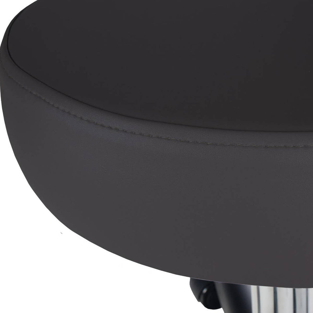EarthLite Pneumatic Rolling Massage/Tattoo Stool with backrest