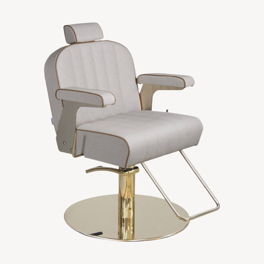 Gamma & Bross PeggySue Movibile Storest Gold Styling Chair DRS-GAM-SYCHR-PGYS-GLD