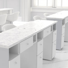 NOVA I Multi-Section Manicure Table