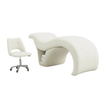 BeNoravo BENORAVO S-Shape Beauty Bed With Stool