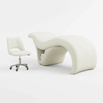 BeNoravo BENORAVO S-Shape Beauty Bed With Stool