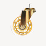 ShopSalonCity Rubber Casters for Dayton Stool Gold / Set of 1 00-LGR-CSTR-203-GLD