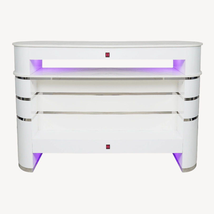 LUX SPA Lux90 4-Person Nail Table Uv Dryer For Manicure & Pedicure DSP-LUX-NDRY-90