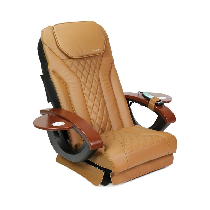 Mayakoba SHIATSULOGIC EX-16 Exclusive Pedicure Massage Chair Vibration Cushion Cover Set (cover set only, w/o chair) Cappuccino KAN-TCHRCVR-16-V-CPO