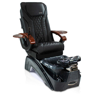 Mayakoba Arrojo II Pedicure Spa Chair - Shiatsulogic EX-R Black EXR