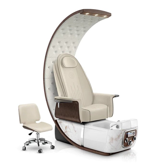 Lexor PRIVÉ™ Lounge Pedicure Chair Lexor-Ivory / Lexor-White Moonstone / Lexor-Opal FF-LXR-SPA-LIBERTE-Cola-Sandstone