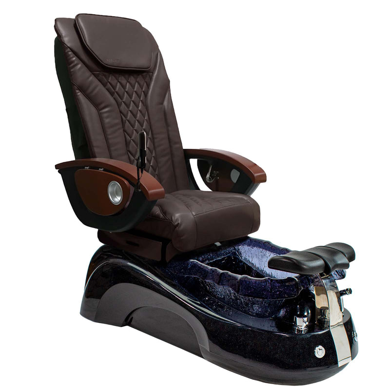 Mayakoba SIENA Shiatsulogic EX-R Pedicure Chair Coffee EXR / Black and Black Siena AYC-SPA-SIENA-EXR2007-817BLKBLK-20VCFE