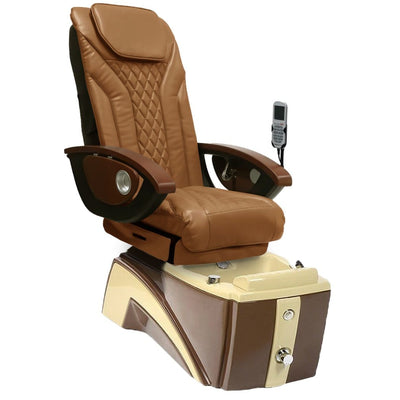 Mayakoba ARROJO Shiatsulogic EX-R Pedicure Chair Cappuccino EXR AYC-SPA-ARROJO-EXR2007-030BR-16VCPO