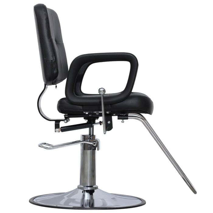 BarberPub Reclining Hydraulic Barber Chair Salon