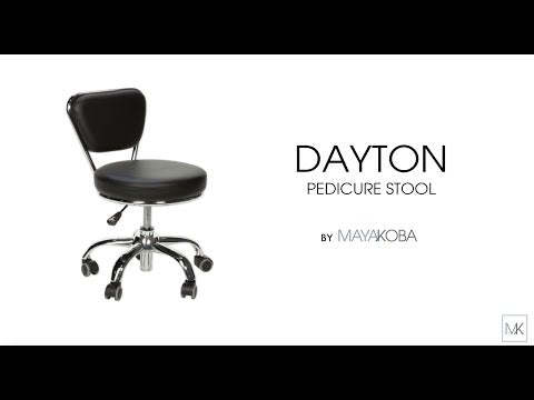 Short Pedicure Technician Stool - The Dayton