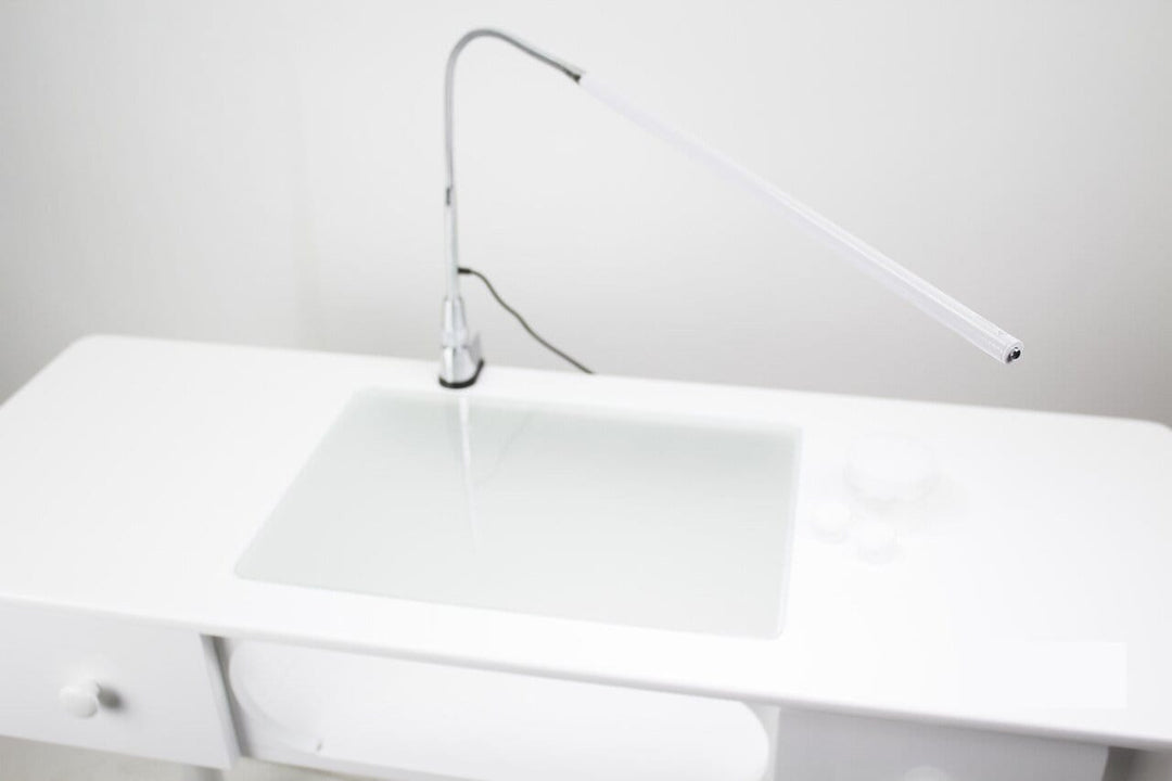 Keen Essentials KEEN Slimflex LED Table Lamp Stylish Desk Lamp, Nail Salon Table Lamp