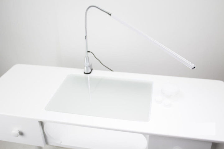 Keen Essentials KEEN Slimflex LED Table Lamp Stylish Desk Lamp, Nail Salon Table Lamp