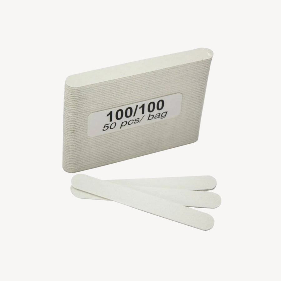 Keen Essentials KEEN Disposable Manicure File 100/100 (1 BAG- 50 PCS) MP-USN-FILE-100