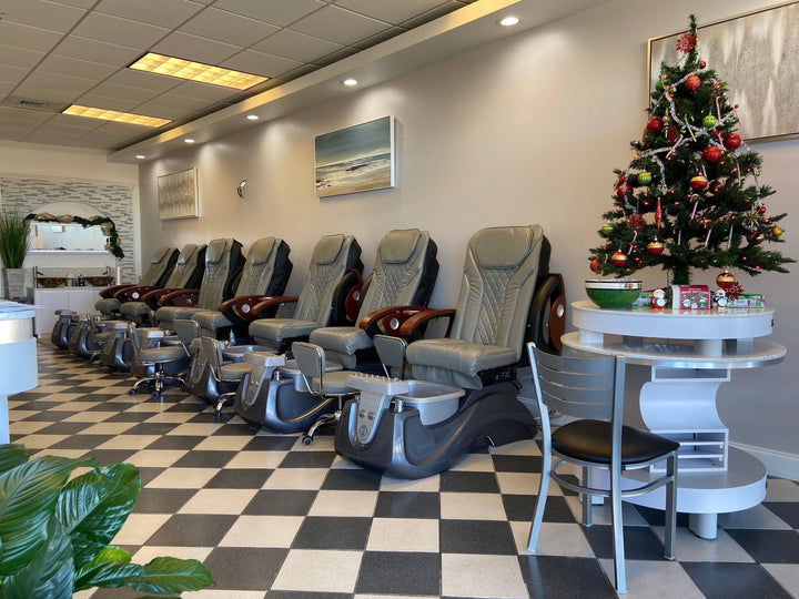 Mayakoba Short Pedicure Technician Stool - The Dayton