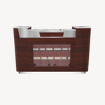 Mayakoba AVON I Reception Desk with Glass Display JAT-NRTBL-964-KIT