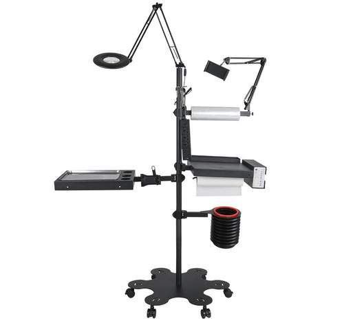 TatArtist Mobile Meta Tattoo Artist Workstation TA3715 FF-DPI-TTSTN-3715-BLK