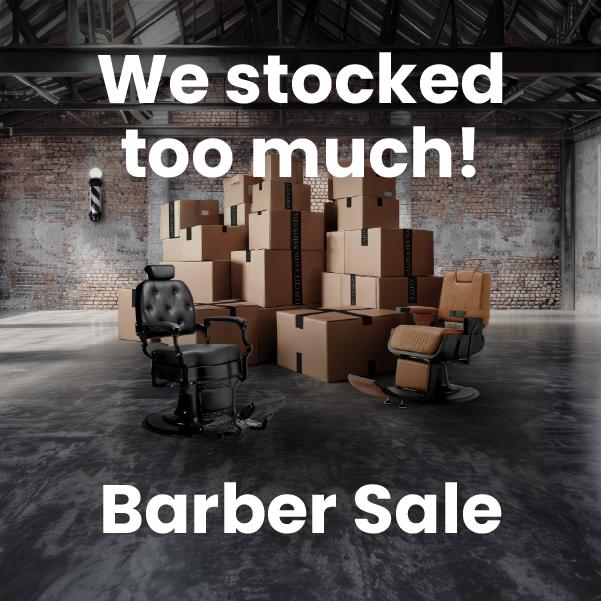 Barber Shop Overstock Sale