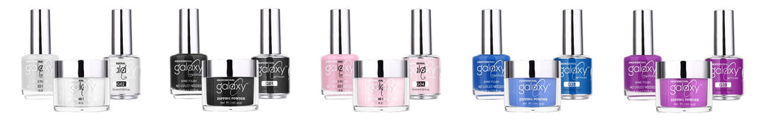Galaxy 3 in 1 Combo - Nail Dipping Powder, Polish & Lacquer