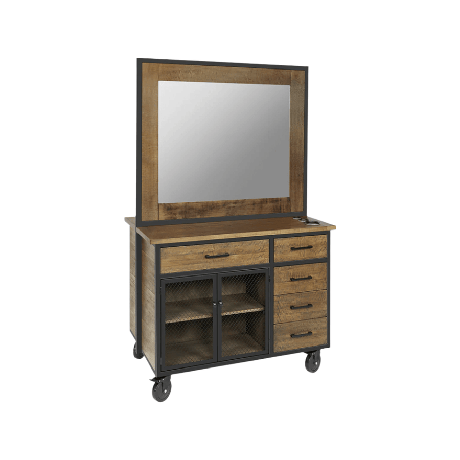 Keller International Sierra Reclaimed Double Sided Styling Station DSP-KEL-SYSTL-K7760D