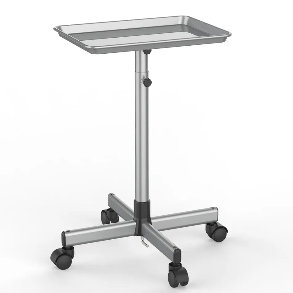 Berkeley Premium Salon Tray on Wheels Silver DSP-TAS-PSTW-SIL