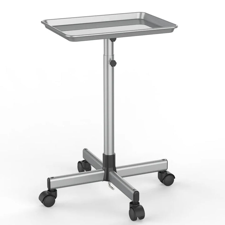 Berkeley Premium Salon Tray on Wheels Silver DSP-TAS-PSTW-SIL
