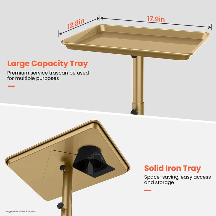 Berkeley Premium Salon Tray on Wheels