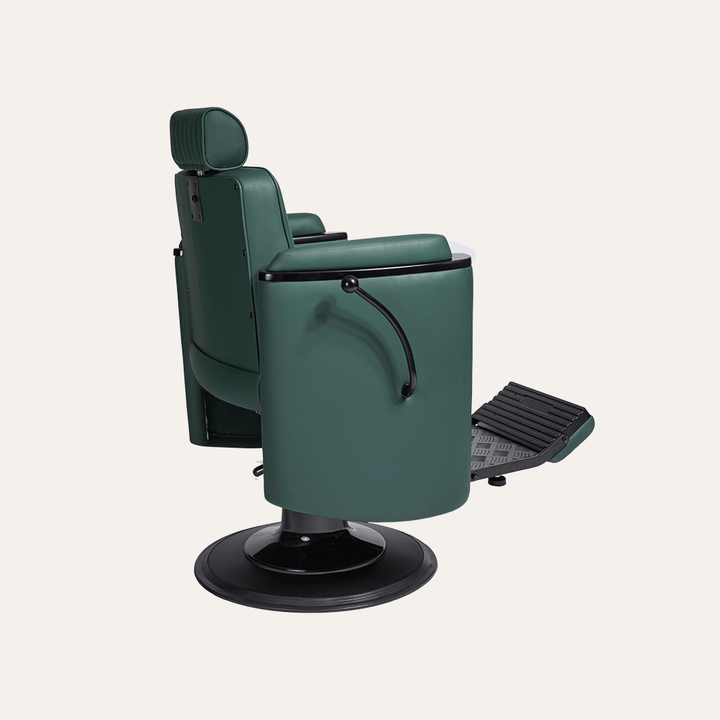 Keller International Barrel Barber Chair