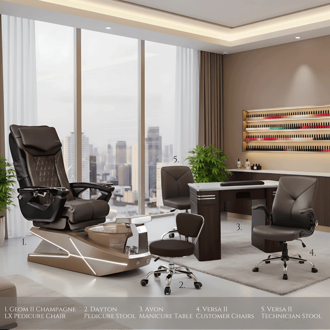 Mayakoba Geom II 5 set Package - Champagne