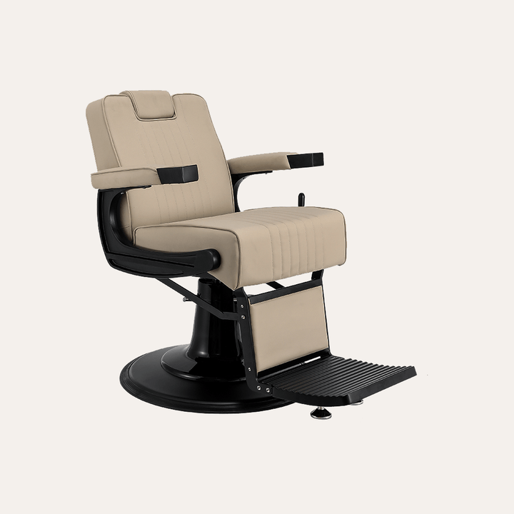 Keller International Maverick Barber Chair Cashmere DSP-KEL-BBCHR-K2800-CASHMERE