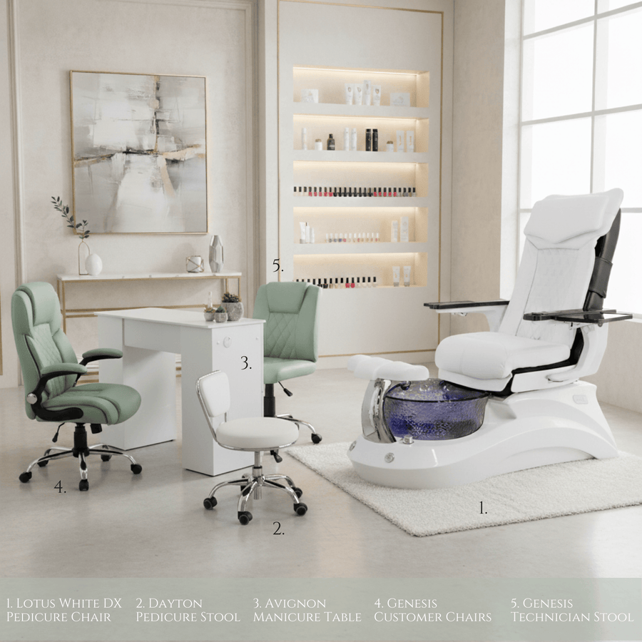 Mayakoba Lotus 5 SET Package - White