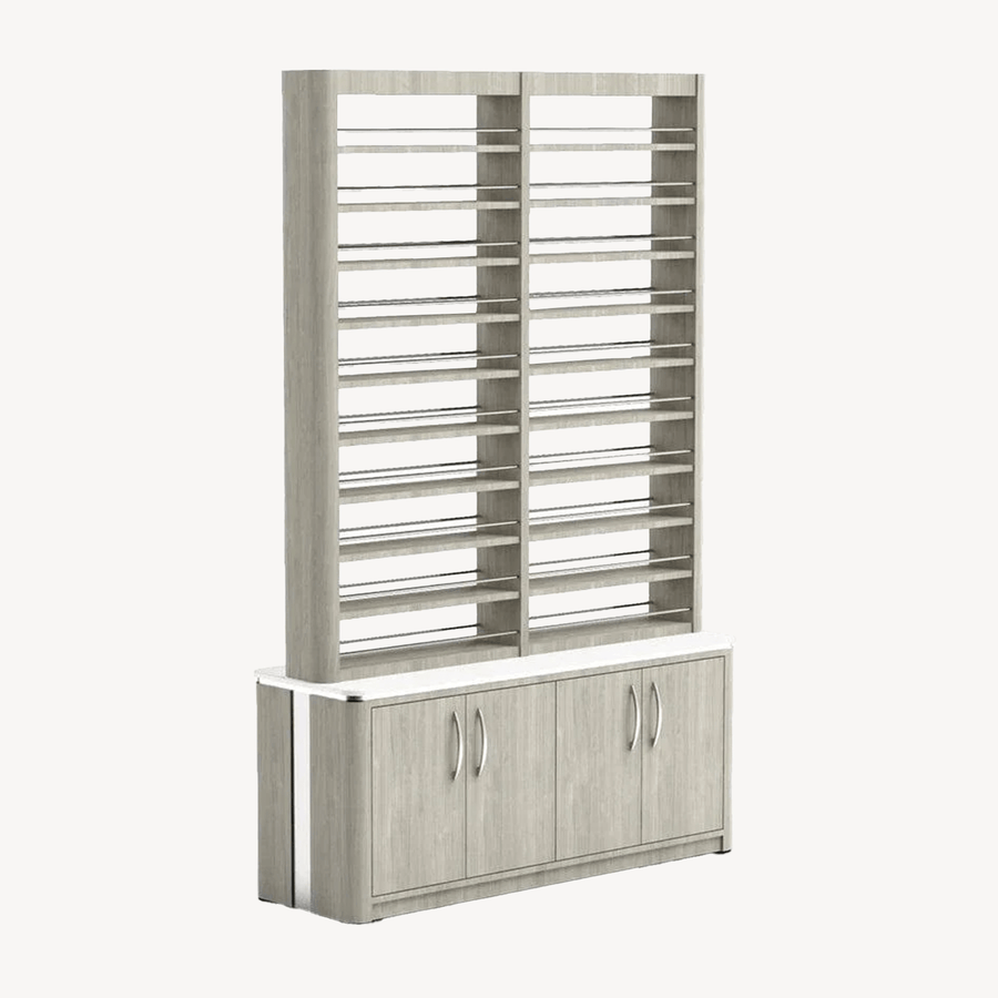 Lexor The MODEN™ Double Polish Rack with Storage - VM840