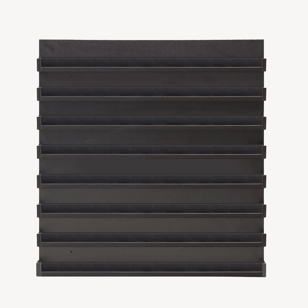 J&A USA J&A Nail Polish Rack (Single Wood Shelf)